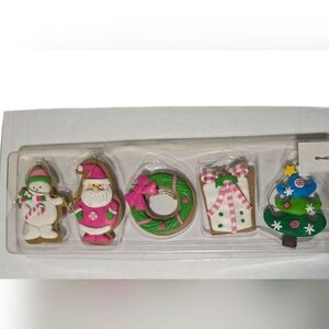 Festive Christmas Cookie Ornaments Set